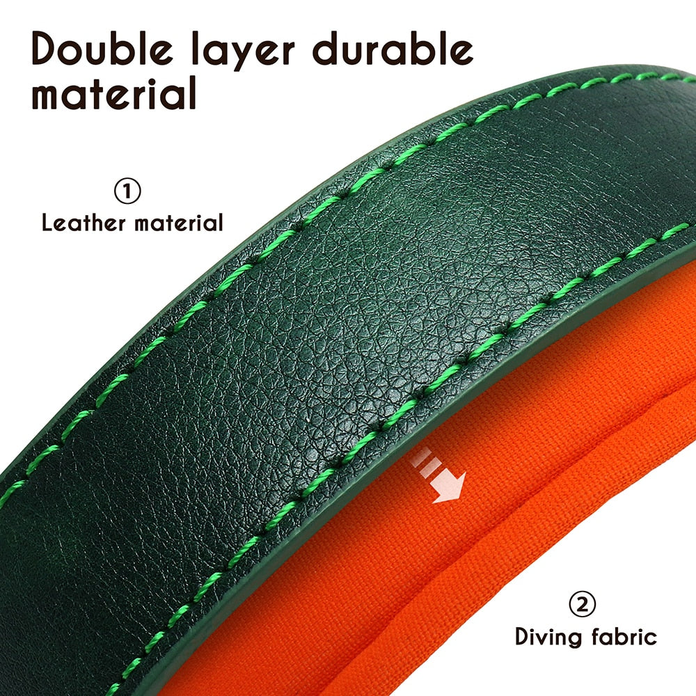 LeatherMate⢠Dog Collar