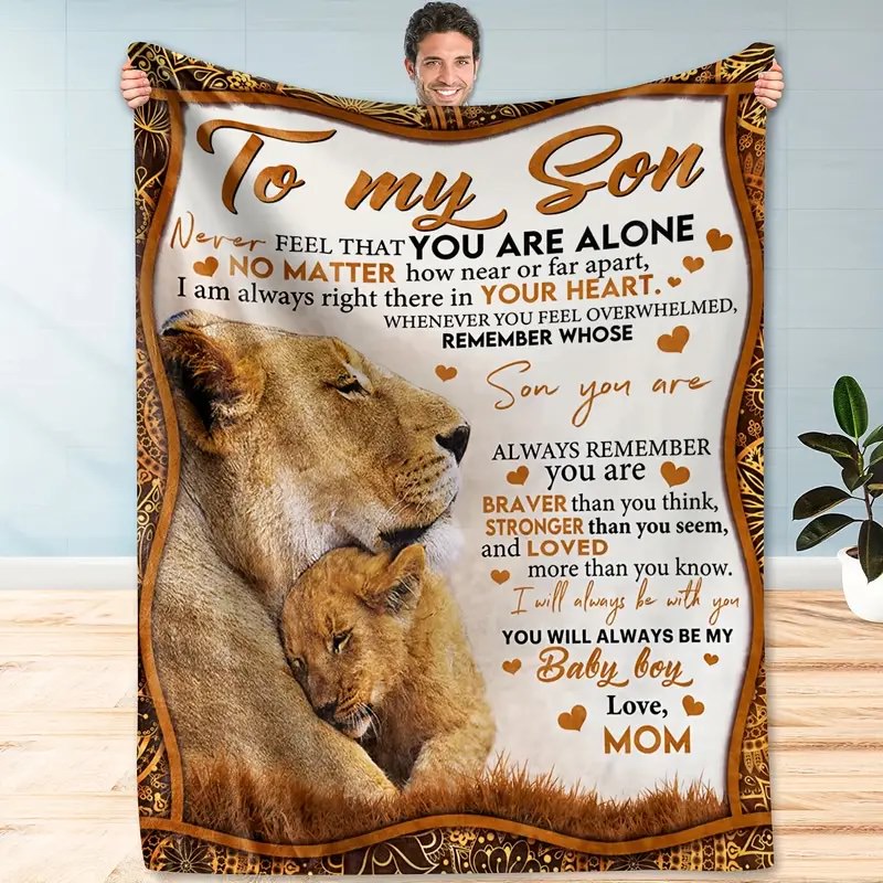 To My Son - Always Love You FREE SHIPPING QUEEN SIZE
