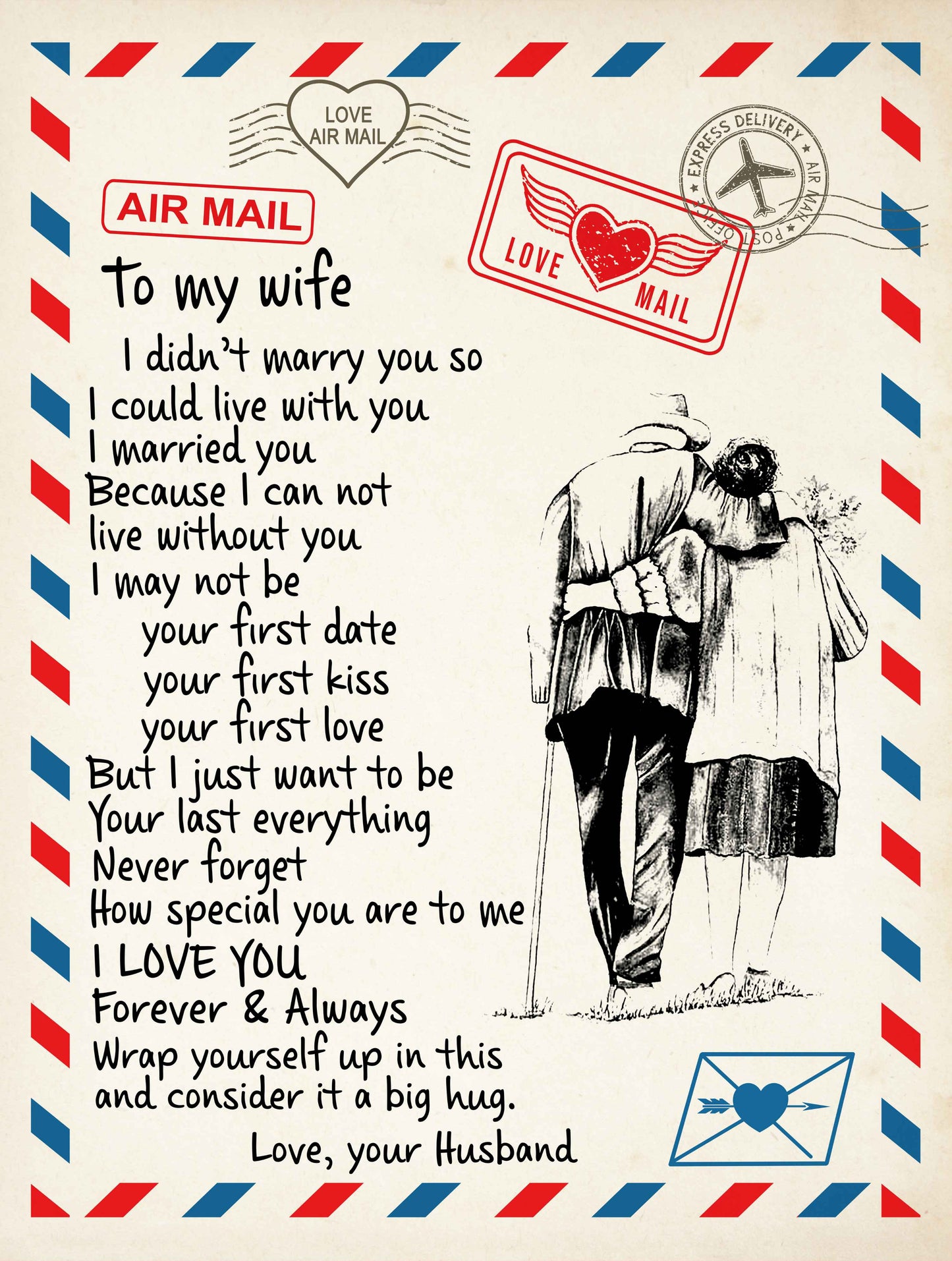 LIMITED EDITION LOVE LETTER BLANKET | ALWAYS LOVE YOU