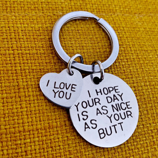 Funny Keychain For Couple!