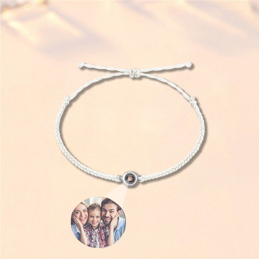 Personalized Circle Custom Photo Bracelet