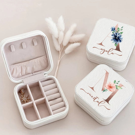Personalized Custom Jewelry Boxes for Travel and Gift