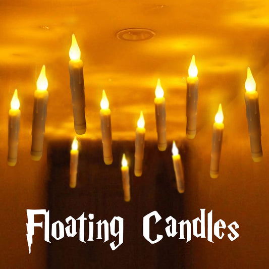 Bewitched Floating Magic Halloween candles