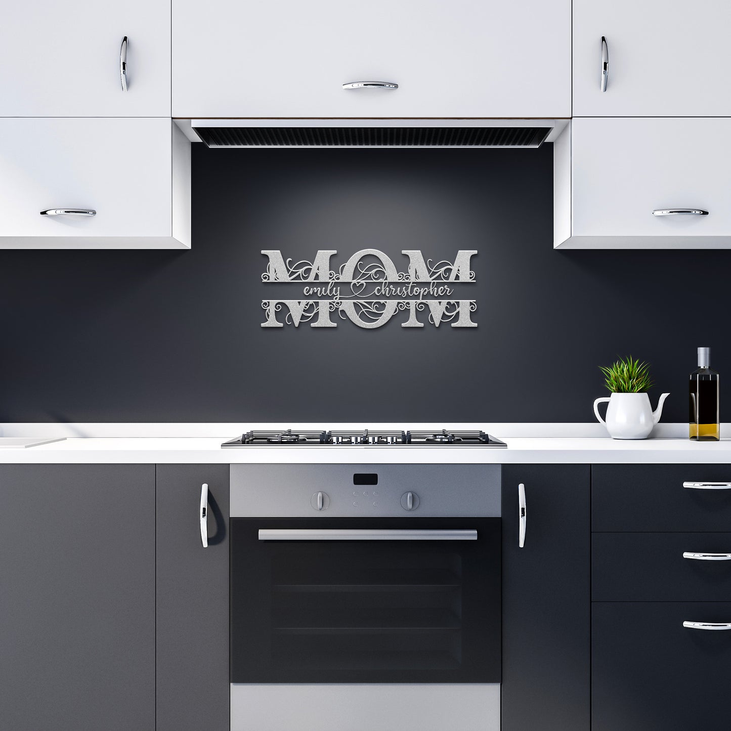 To My Mom Custom Personalized Metal Art Name Sign | BOGO Extra 30% off 2nd Sign!