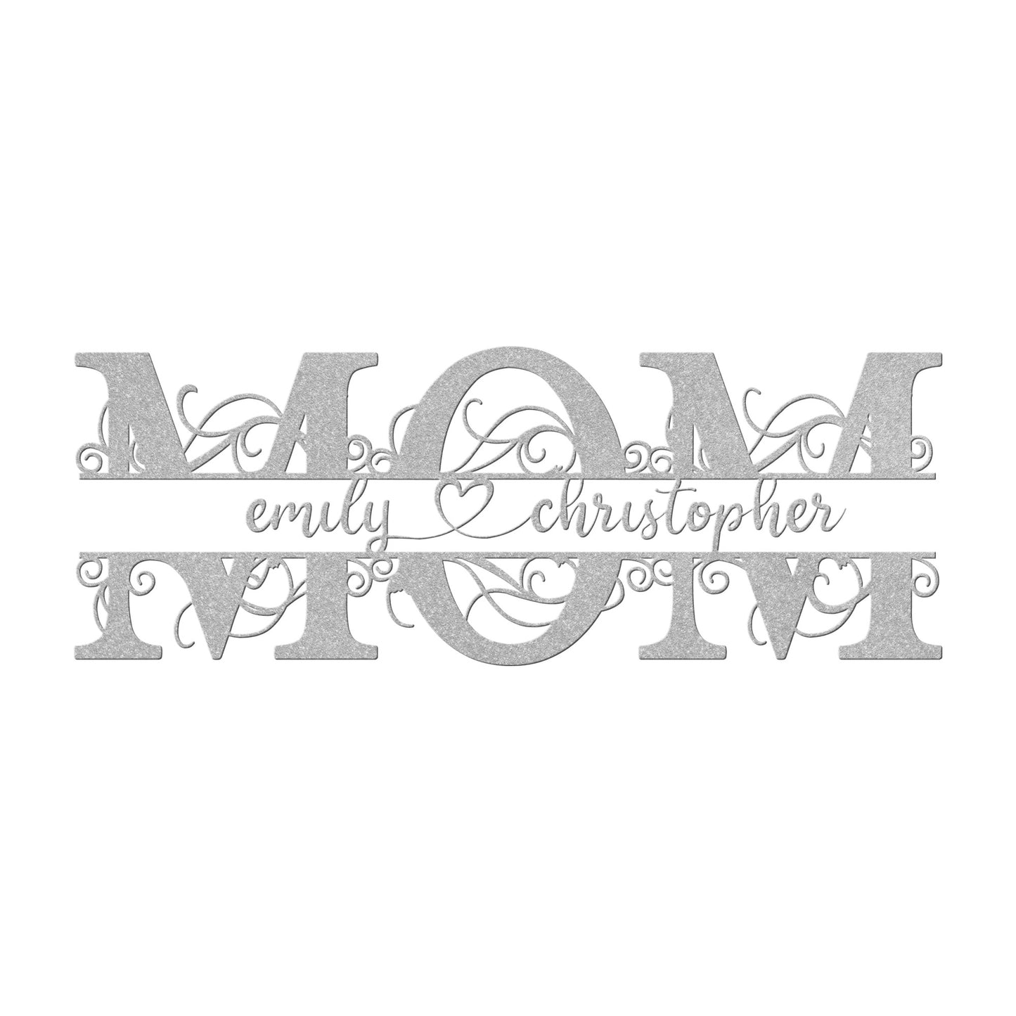 To My Mom Custom Personalized Metal Art Name Sign | BOGO Extra 30% off 2nd Sign!