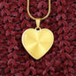 Heart Pendant | Personalize Custom Engraving