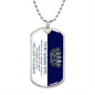 To my Badass Wife | Dog Tag Crown