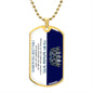 To my Badass Wife | Dog Tag Crown