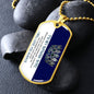 To my Badass Wife | Dog Tag Crown