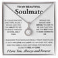 To my Soulmate | Everlasting Love necklace