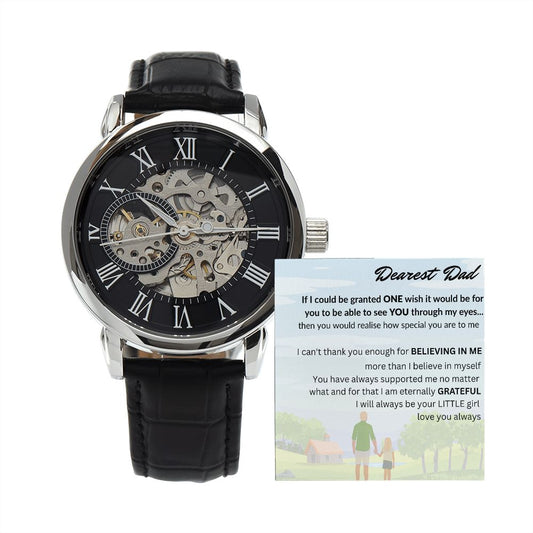 To My Dad Gift Watch | If I Could Be Granted One Wish