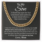 To My Son | Love you Always my boy Love Mom