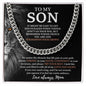 To My Son | Lion Link Chain Necklace