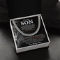To My Son | Lion Link Chain Necklace