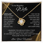 To My Beautiful Wife | Personalized - Last Love & Everything