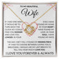 TO MY BEAUTIFUL WIFE | ONE WISH HEART AND SOUL MY MISSING PIECE