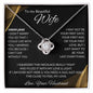 To My Beautiful Wife | Personalized - Last Love & Everything
