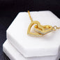 TO MY SMOKING HOT SOULMATE | GOLD INTERLOCKED HEARTS FOREVER