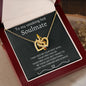 TO MY SMOKING HOT SOULMATE | GOLD INTERLOCKED HEARTS FOREVER