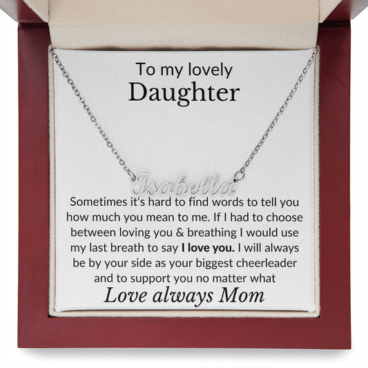 To my lovely Daughter | Words of meaning | Love Mom