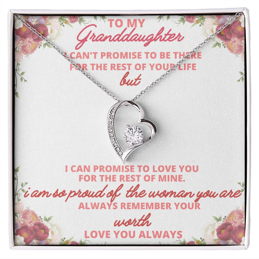 To my Granddaughter | Forever Love Necklace