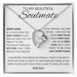 TO MY BEAUTIFUL SOULMATE | PERSONALIZED | LOVE YOU ALWAYS