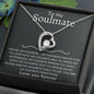 To my Soulmate | You're my favorite heart pendant