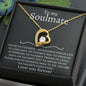 To my Soulmate | You're my favorite heart pendant