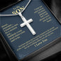 To My Son | Cross Necklace