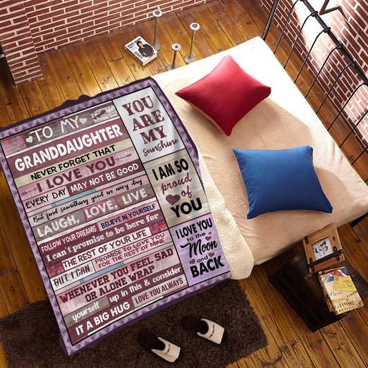 To My Granddaughter | Love You Forever and Always - LAST REMAINING!