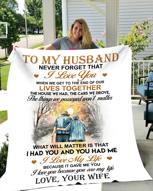 To My Husband | Limited Edition Blanket Style
