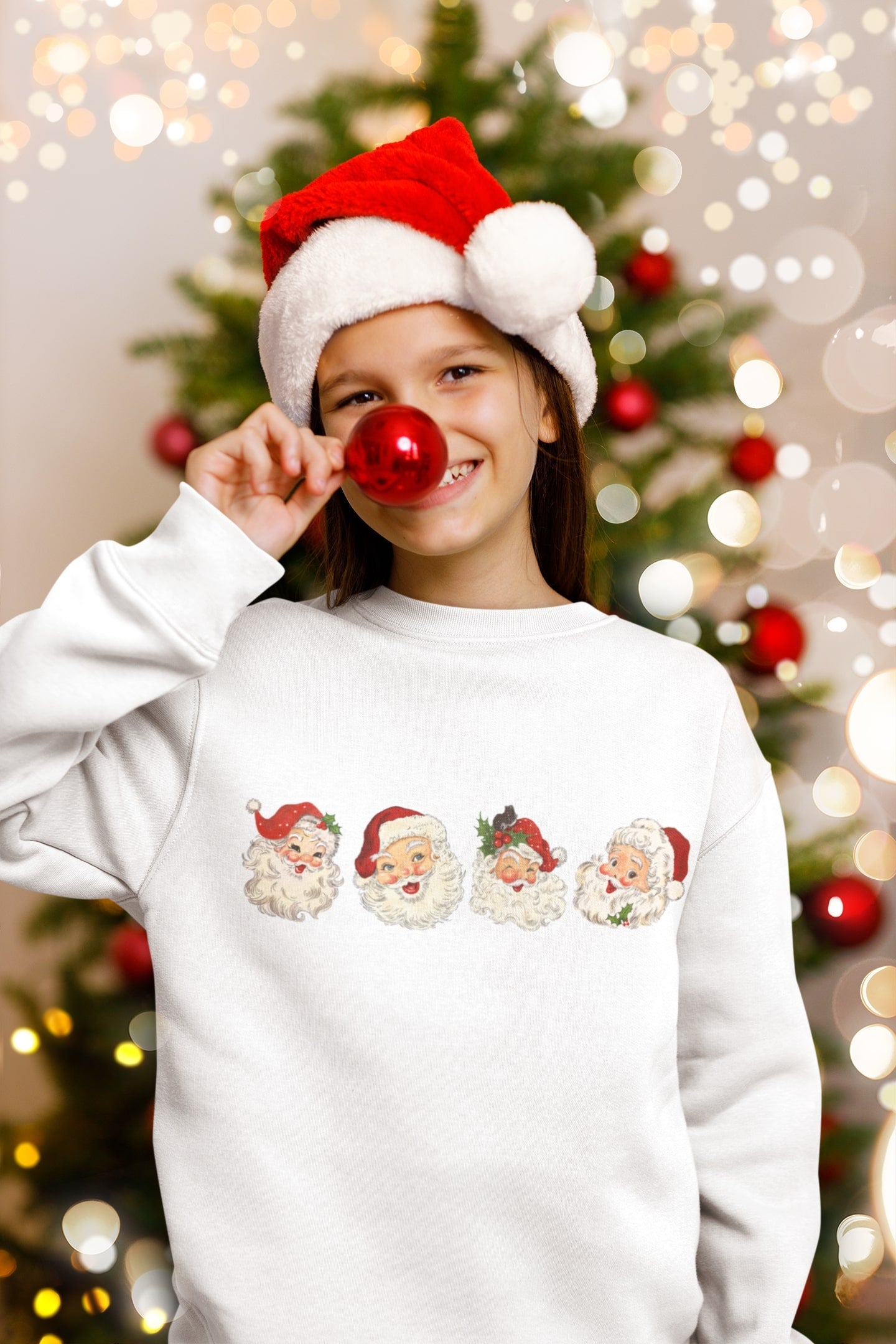Vintage Santa Christmas Sweatshirt