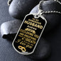 To My gorgeous Husband | Personalized Dog Tag [FREE SHIPPING ENDS 02/07//23]