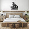 DRESSAGE JUMPING METAL WALL ART PERSONALIZED DESIGN USA MADE STEEL ART