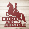 DRESSAGE JUMPING METAL WALL ART PERSONALIZED DESIGN USA MADE STEEL ART