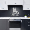 DRESSAGE JUMPING METAL WALL ART PERSONALIZED DESIGN USA MADE STEEL ART