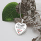 Personalized To My Daughter Heart Pendant -  Braver, Stronger Smarter