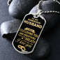 To My gorgeous Husband | Personalized Dog Tag [FREE SHIPPING ENDS 02/07//23]
