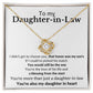 To my Daughter in Law | Daughter in heart