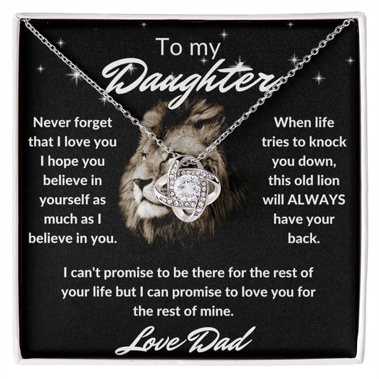 To My Daughter | Old Lion | Black Starry Night