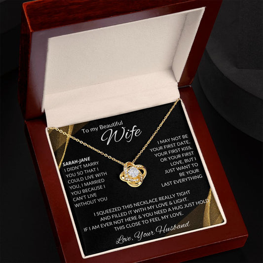 To My Beautiful Wife | Personalized - Last Love & Everything