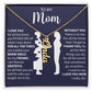 To My Mom | Personalized Name necklace - I Love You I Do!