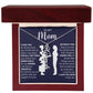 To My Mom | Personalized Name necklace - I Love You I Do!
