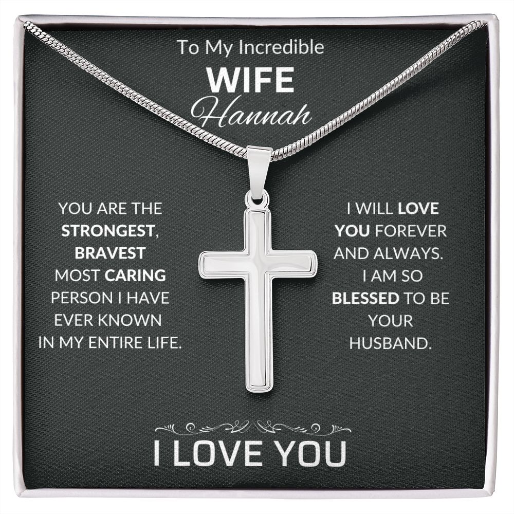 To My Incredible Wife | Personalized Message Love Always