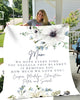 To Mom | Personalized Floral Blanket up to 12 names!