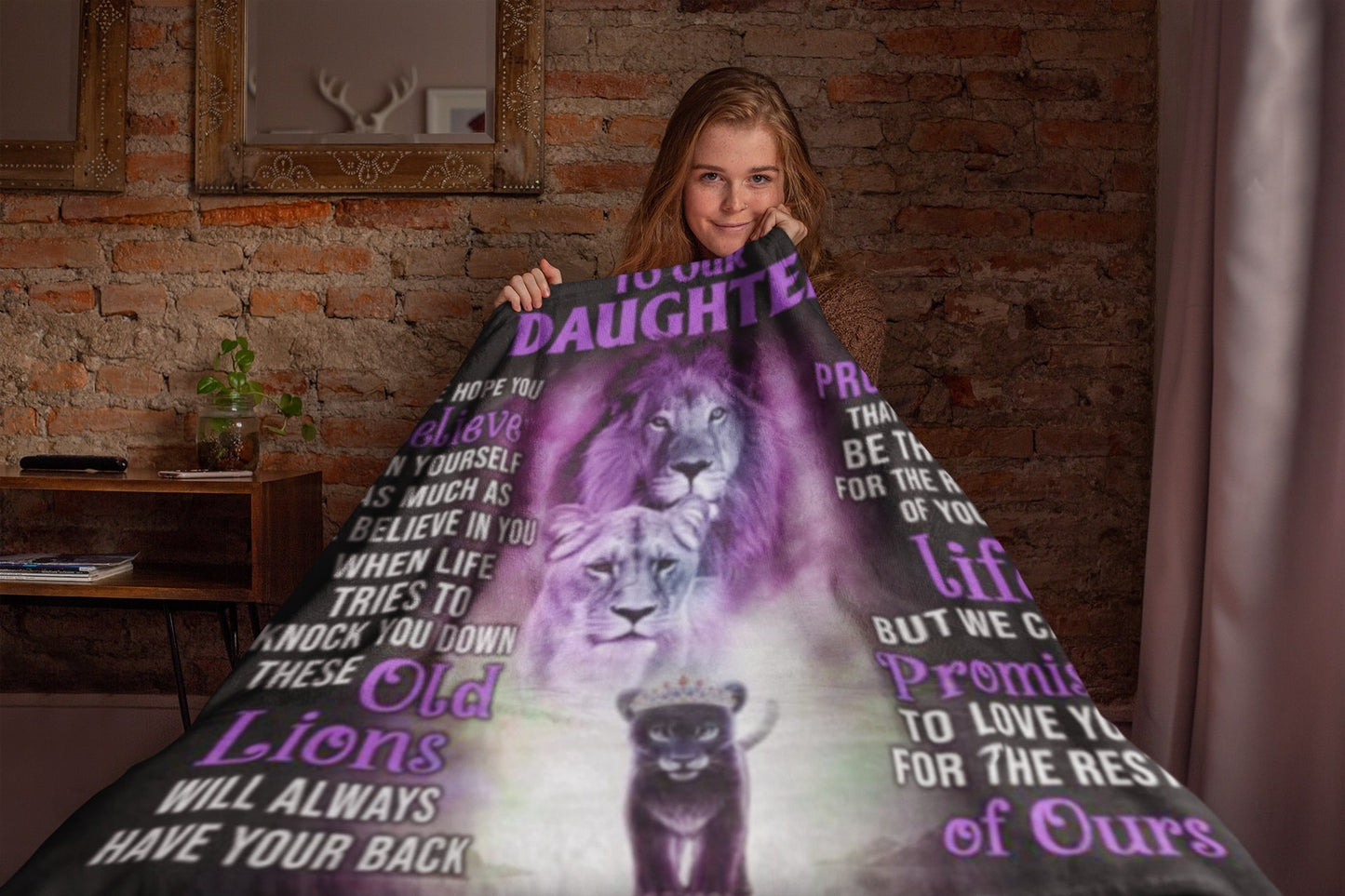 To Our Daughter | We will always love and support you | Birthday Graduation Gift for Daughter